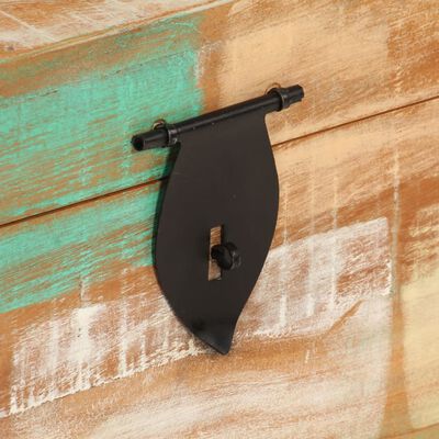 vidaXL Storage Chest Solid Reclaimed Wood, multicolour vidaXL Storage Chest Solid Reclaimed Wood