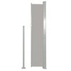 vidaXL Patio Retractable Side Awning 100x500 cm Grey