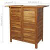vidaXL 5 Piece Garden Bar Set Solid Wood Acacia