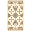 vidaXL Garden Wall Decoration 105x55 cm Corten Steel Moorish Design