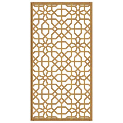 vidaXL Garden Wall Decoration 105x55 cm Corten Steel Moorish Design