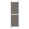 vidaXL 3-Panel Room Divider Anthracite 150x220 cm Fabric