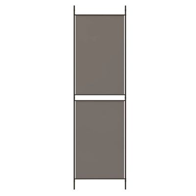 vidaXL 3-Panel Room Divider Anthracite 150x220 cm Fabric, anthracite vidaXL 3-Panel Room Divider Anthracite 150x220 cm Fabric
