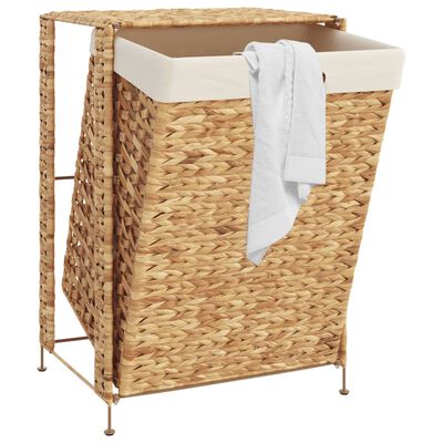 vidaXL Laundry Basket 44x34x64 cm Water Hyacinth,  vidaXL Laundry Basket 44x34x64 cm Water Hyacinth