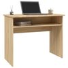 vidaXL Desk Sonoma Oak 90x50x74 cm Engineered Wood