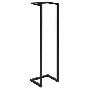 vidaXL Towel Rack Black 25x20x95 cm Iron