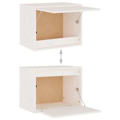 vidaXL TV Cabinets 3 pcs White Solid Wood Pine, white vidaXL TV Cabinets 3 pcs White Solid Wood Pine