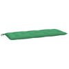 vidaXL Garden Bench Cushions 2pcs Green 120x50x7cm Oxford Fabric