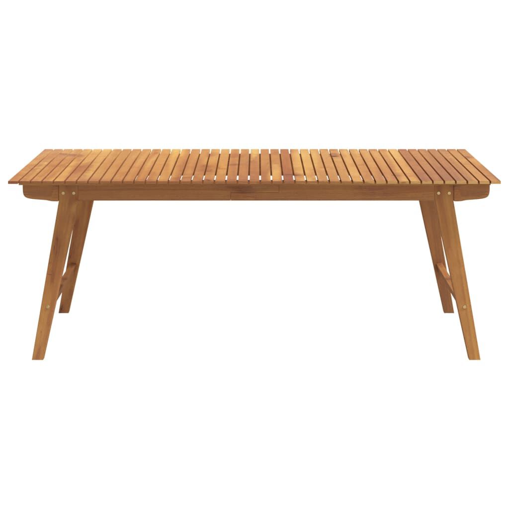 vidaXL 7 Piece Garden Dining Set Solid Wood Acacia