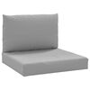 vidaXL Pallet Cushions 2 pcs Grey Oxford Fabric