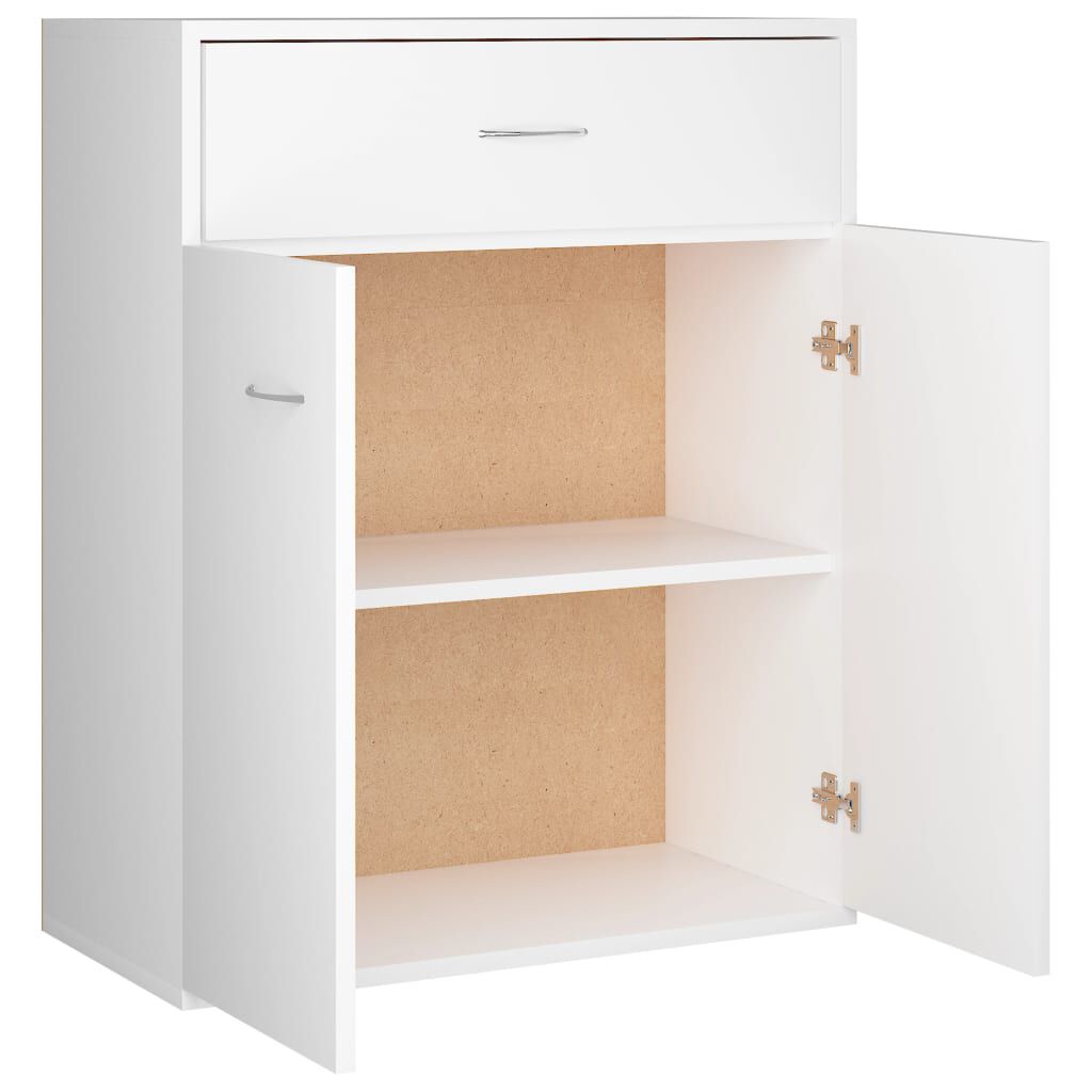 vidaXL Sideboard White 60x30x75 cm Engineered Wood