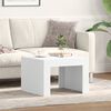 vidaXL Coffee Table White 110x50x35 cm Engineered Wood