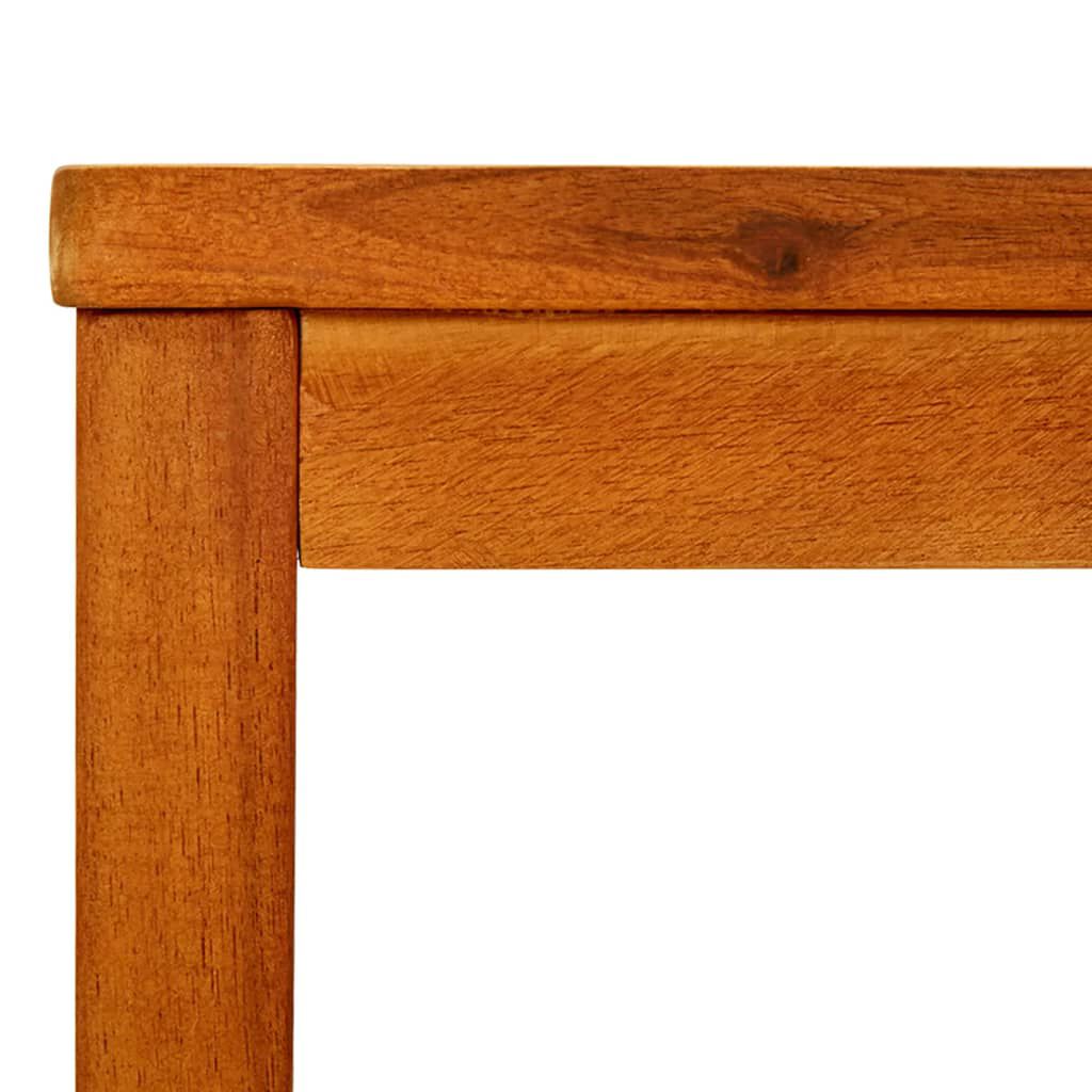 vidaXL Coffee Table 50x35x45 cm Solid Acacia Wood