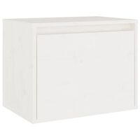 vidaXL Wall Cabinet White 45x30x35 cm Solid Pinewood, white vidaXL Wall Cabinet White 45x30x35 cm Solid Pinewood