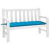 vidaXL Garden Bench Cushion Light Blue 120x50x7cm Oxford Fabric
