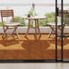 vidaXL Decking Tiles 10 pcs 30x30 cm Solid Acacia Wood