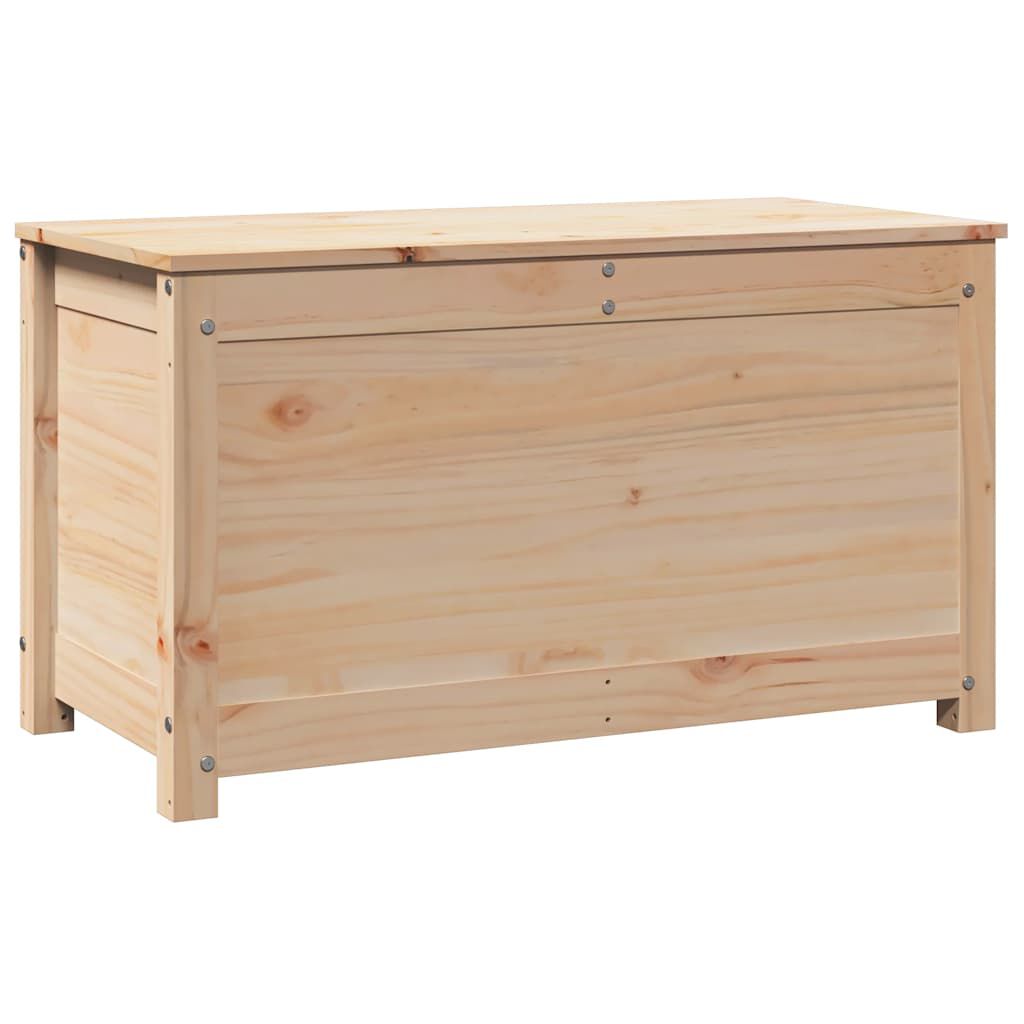 vidaXL Storage Box 80x40x45.5 cm Solid Wood Pine