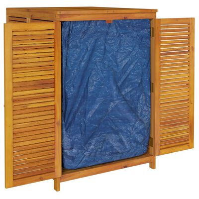 vidaXL Garden Storage Box 70x87x104 cm Solid Wood Acacia,  vidaXL Garden Storage Box 70x87x104 cm Solid Wood Acacia