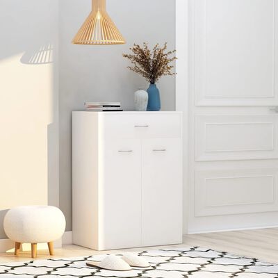vidaXL Shoe Cabinet White 60x35x84 cm Engineered Wood, white vidaXL Shoe Cabinet White 60x35x84 cm Engineered Wood