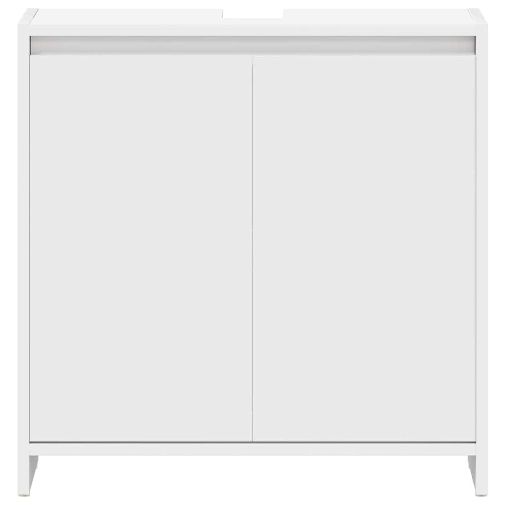 vidaXL Bathroom Cabinet White 60x33x61 cm Engineered Wood