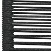 vidaXL 5 Piece Garden Dining Set Cotton Rope and Steel Black