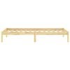 vidaXL Bed Frame without Mattress Solid Wood 90x200 cm