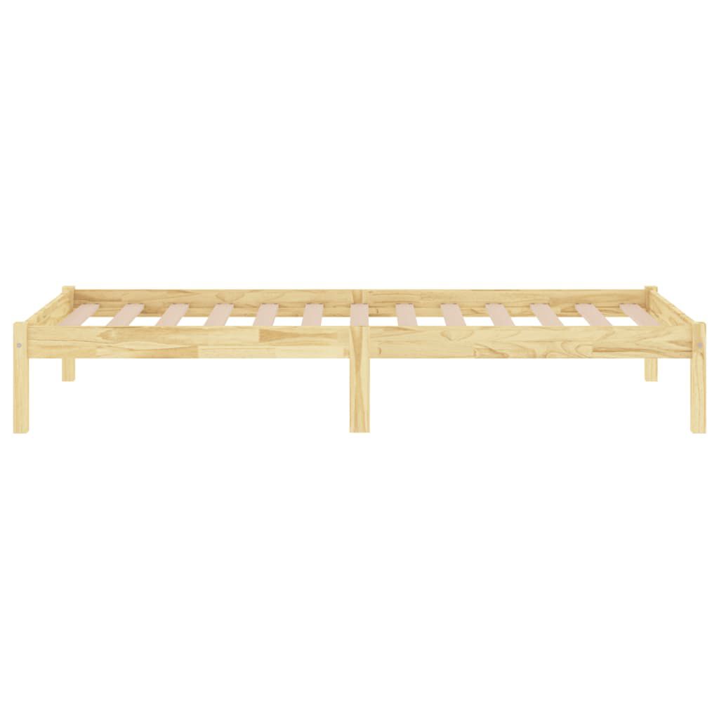 vidaXL Bed Frame without Mattress Solid Wood 90x200 cm