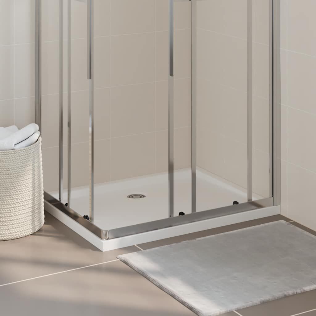 vidaXL Rectangular ABS Shower Base Tray 70x90 cm
