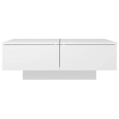 vidaXL Coffee Table White 90x60x31 cm Engineered Wood, white vidaXL Coffee Table White 90x60x31 cm Engineered Wood