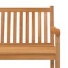 vidaXL Garden Bench 150 cm Solid Teak Wood