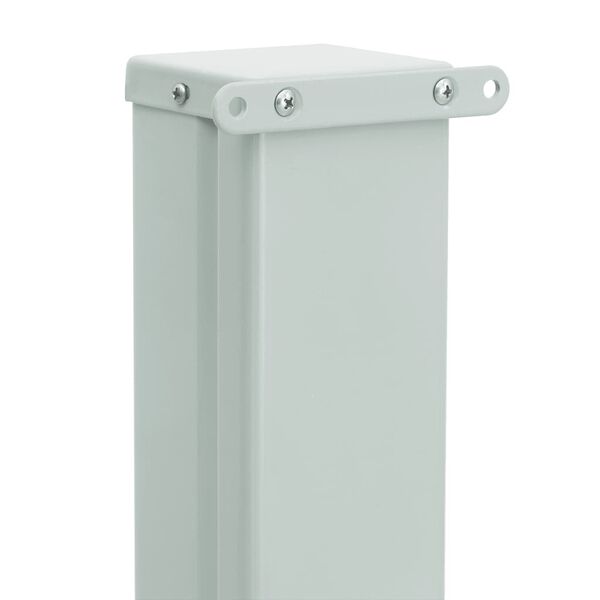 vidaXL Patio Retractable Side Awning 100x500 cm Grey