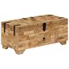 vidaXL Coffee Table Solid Mango Wood 80x40x35 cm