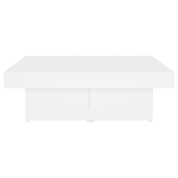 vidaXL Coffee Table White 90x90x28 cm Engineered Wood