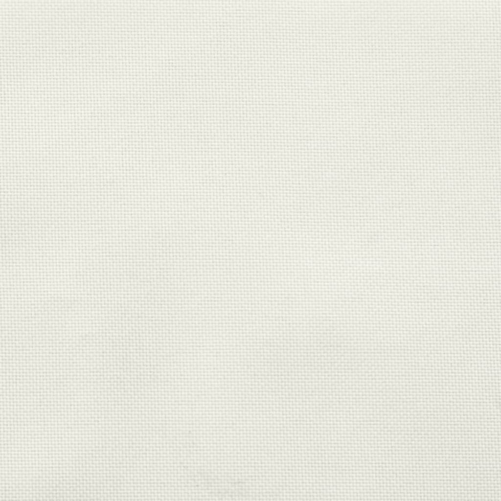 vidaXL Garden Bench Cushions 2 pcs Melange Cream 120x50x7 cm Fabric