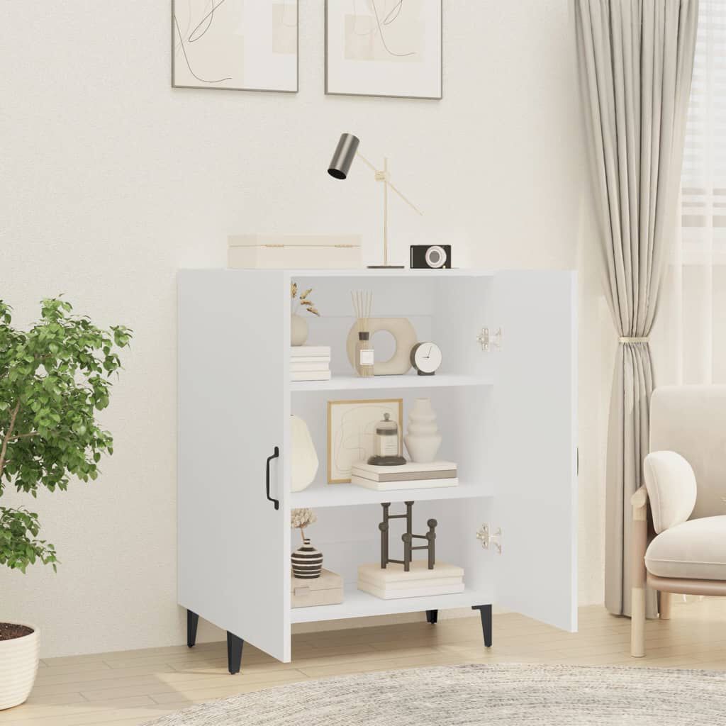 vidaXL Sideboard White 70x34x90 cm Engineered Wood