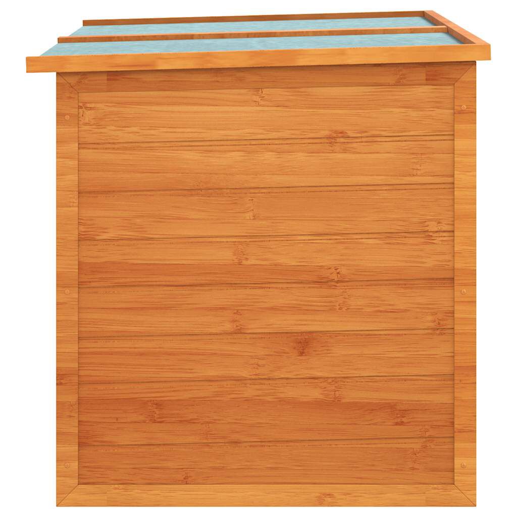 vidaXL Garden Storage Box 126x72x72 cm Wood