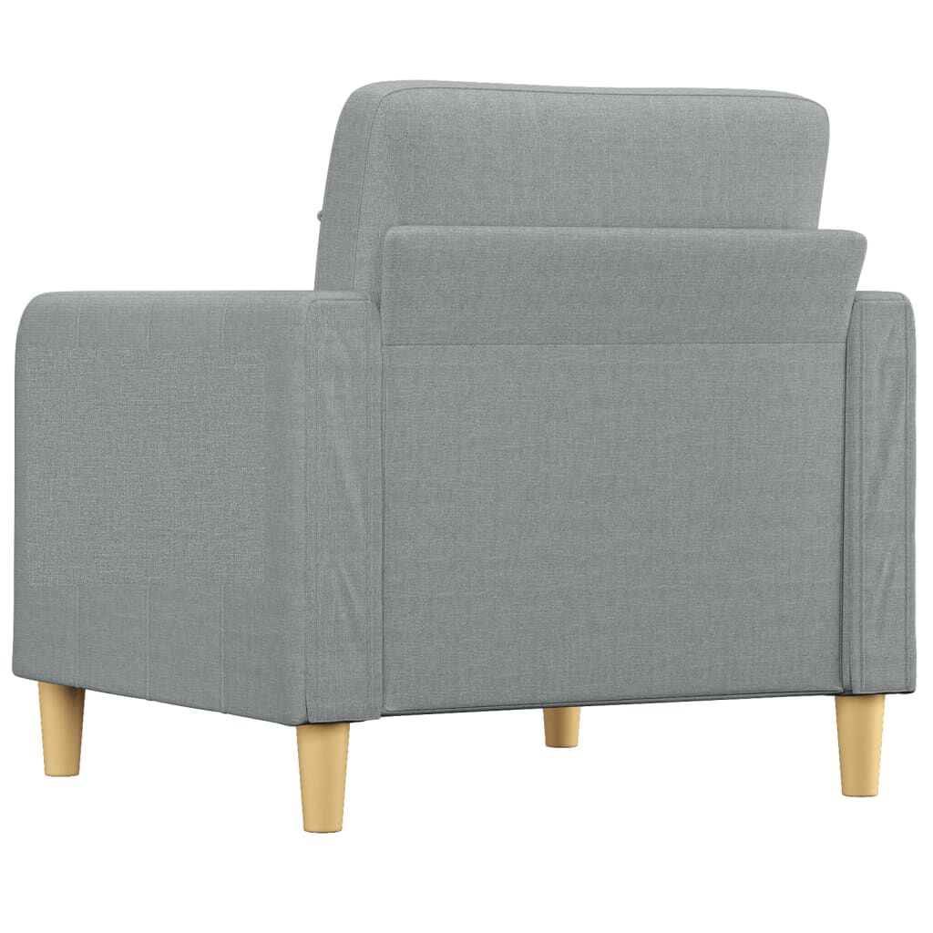 vidaXL 3-Seater Sofa Dark Grey 180 cm Fabric