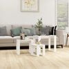 vidaXL Nesting Tables 3 pcs White Engineered Wood