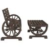 vidaXL 2 Piece Garden Lounge Set Solid Wood Fir