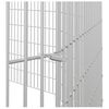 vidaXL Free Range Animal Enclosure 10-Panel 54x60 cm Galvanised Iron