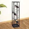 vidaXL Wine Rack for 8 Bottles Metal