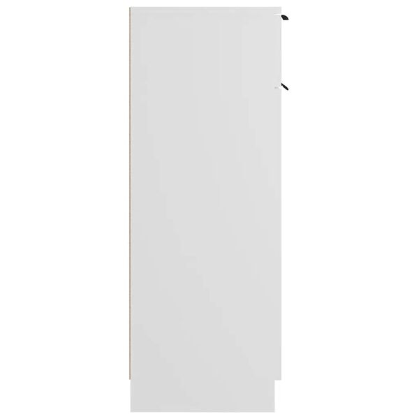 vidaXL Bathroom Cabinet White 32x33.5x90 cm Engineered Wood