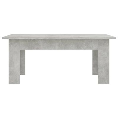 vidaXL Coffee Table Concrete Grey 100x60x42 cm Engineered Wood, concrete grey vidaXL Coffee Table Concrete Grey 100x60x42 cm Engineered Wood
