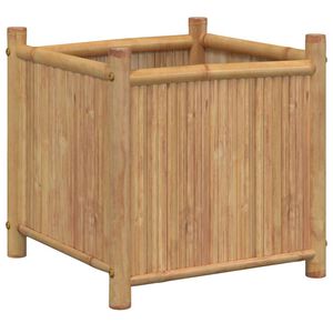 vidaXL Planter 50x50x50 cm Bamboo