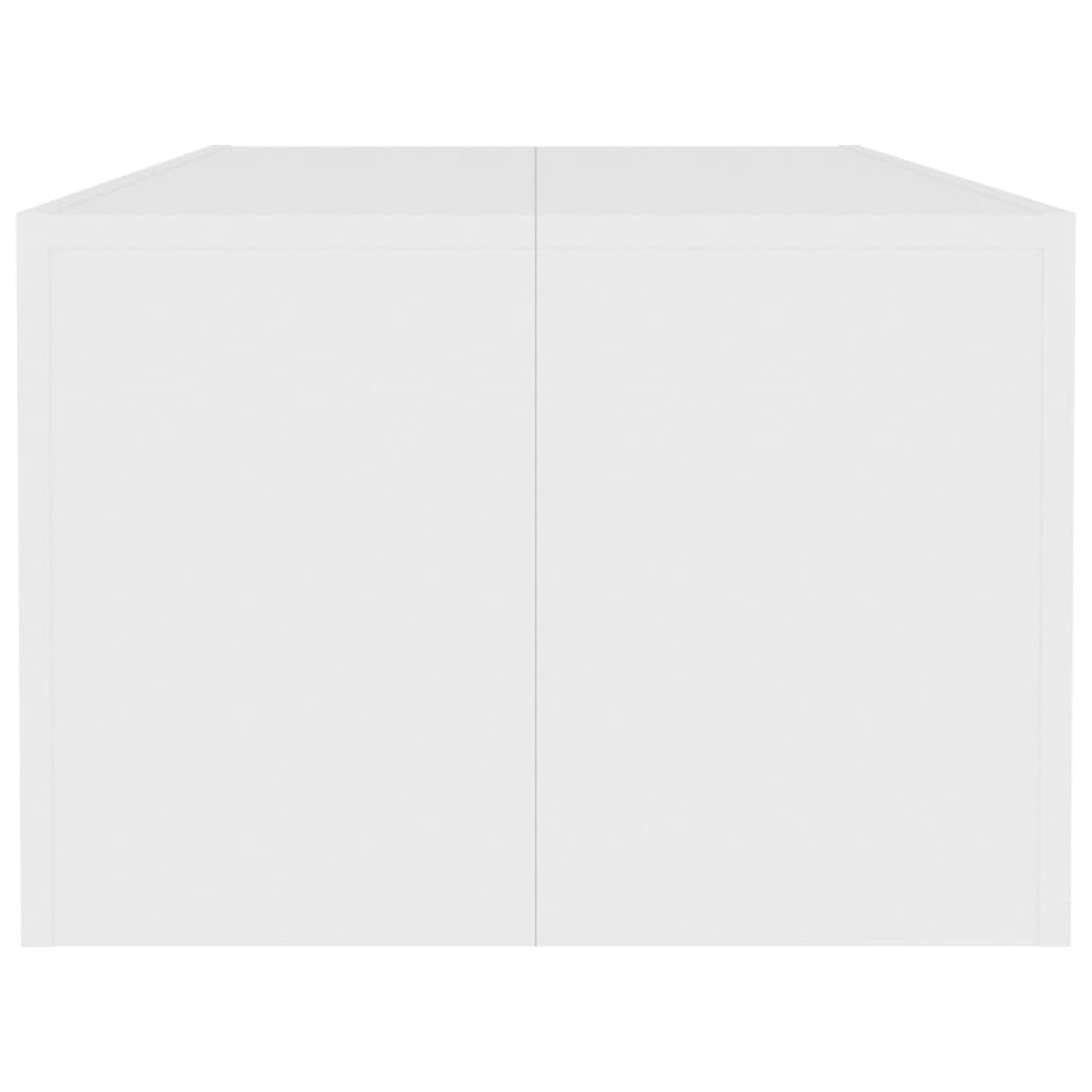 vidaXL Coffee Table White 110x50x35 cm Engineered Wood