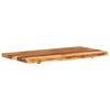 vidaXL Bathroom Vanity Top Solid Acacia Wood 100x52x3.8 cm