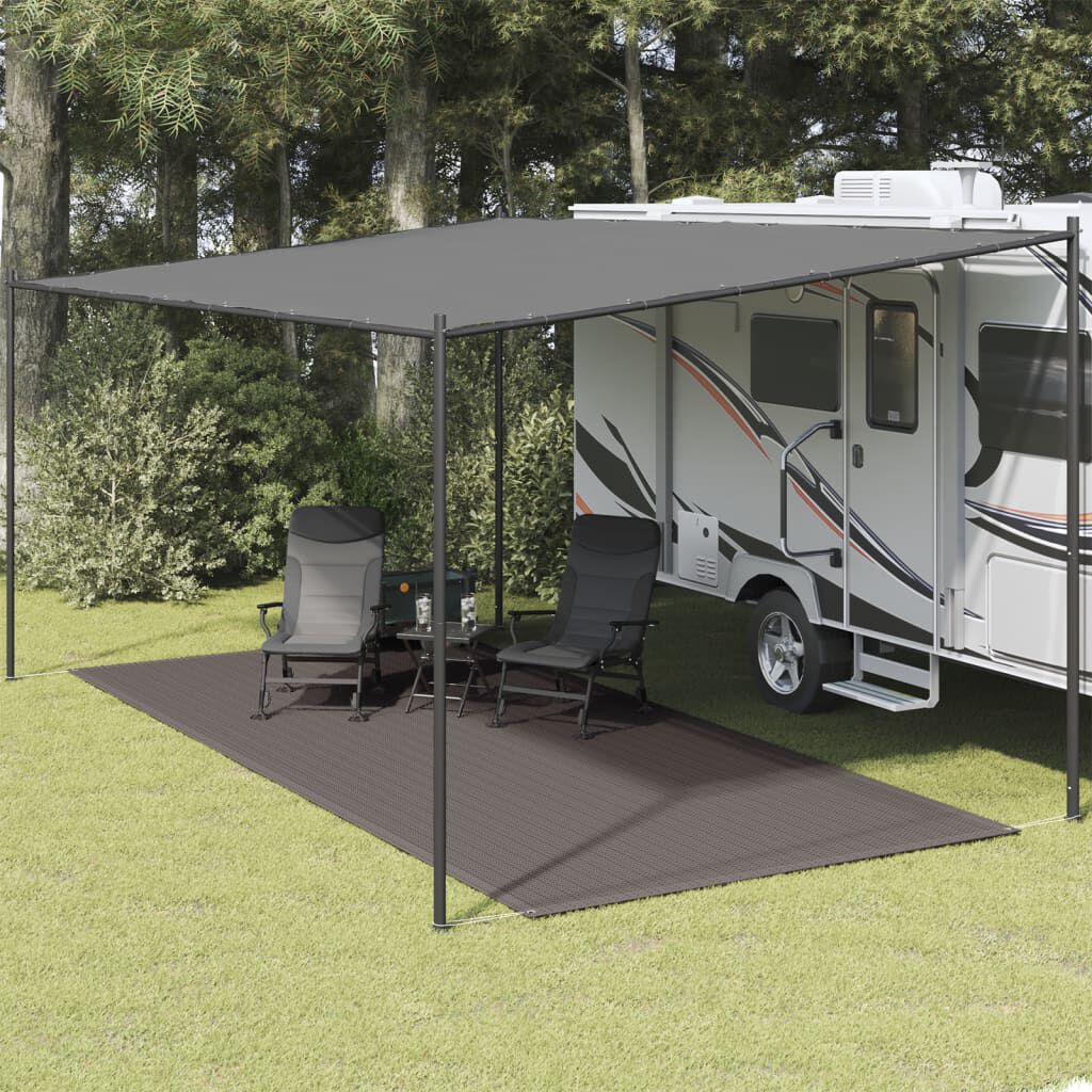 vidaXL Tent Carpet 250x500 cm Anthracite