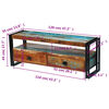 vidaXL TV Cabinet Solid Reclaimed Wood