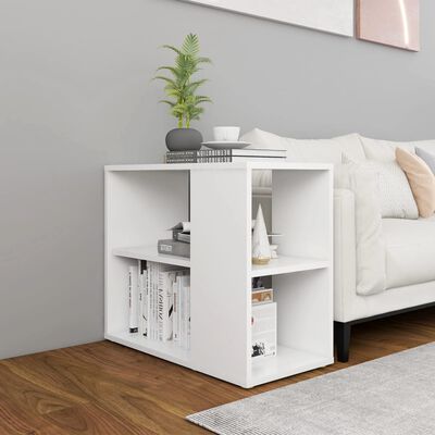 vidaXL Side Cabinet White 60x30x50 cm Engineered Wood, white vidaXL Side Cabinet White 60x30x50 cm Engineered Wood