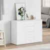vidaXL Sideboard White 88x30x65 cm Engineered Wood